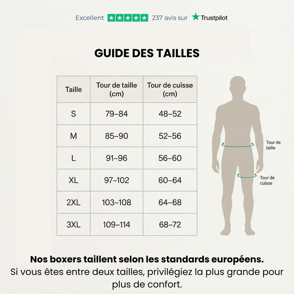 Boxer d'incontinence ultra-absorbant